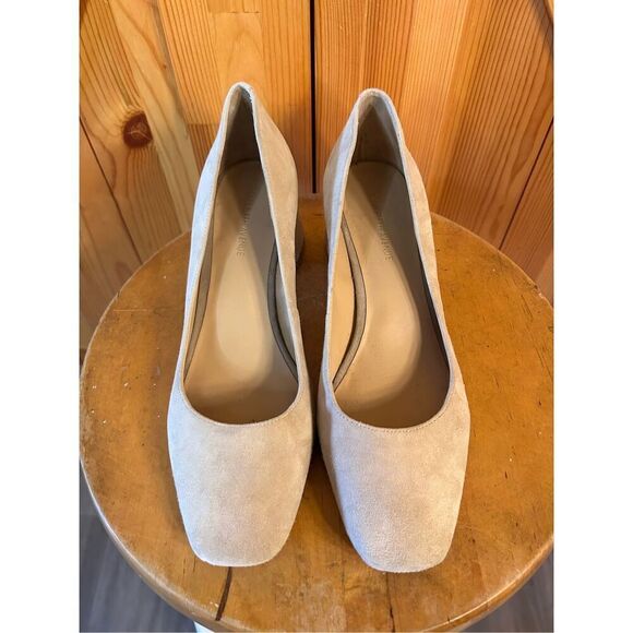 SAKS FIFTH AVE HIGH HEEL SUEDE BRENDA SIZE 8M - Picture 2 of 10